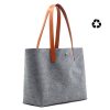 Sacs A Main | JULES & JENN Sac Cabas Drap De Laine Gris