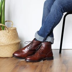 Boots | JULES & JENN Boots Goodyear Cuir Cognac