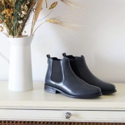 Bottines & Bottes | JULES & JENN Bottines Chelsea Cuir Noir