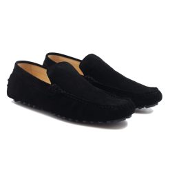 Mocassins | JULES & JENN Mocassins Cuir Daim Noir