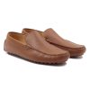 Mocassins | JULES & JENN Mocassins Cuir Graine Cognac