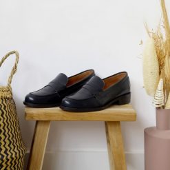 Mocassins & Derbies | JULES & JENN Mocassins Cuir Noir